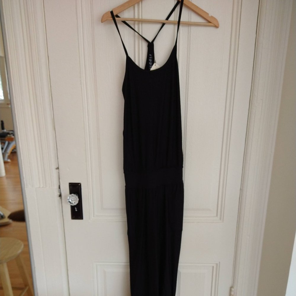 Ripple Yoga Jumpsuit Black Size L